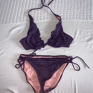 Purple Victoria’s Secret bikini